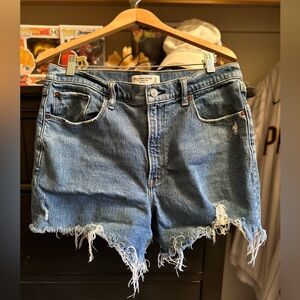 Abercrombie high waisted shorts